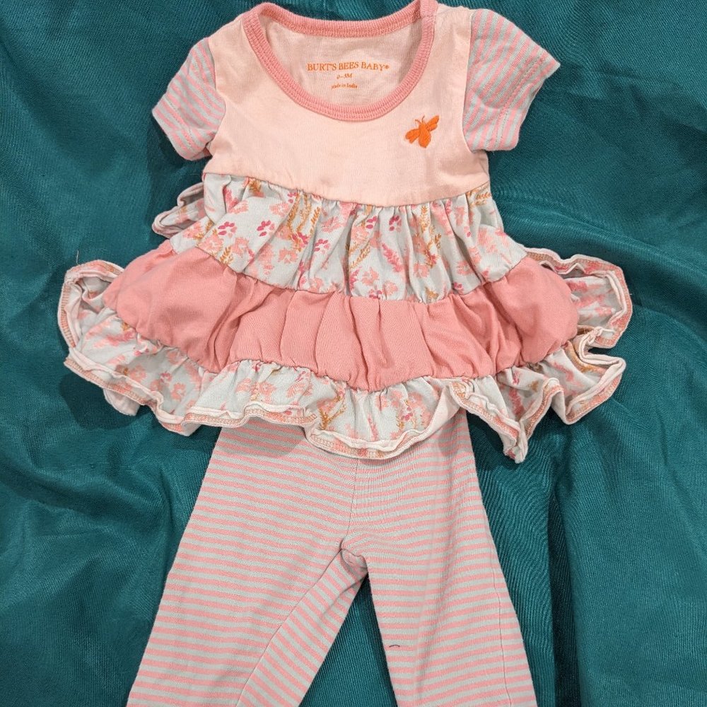 burts bee set 3 months girls